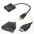 Import High definition HDMI to VGA Adapter digital Converter Cable With 3.5mm Audio from China