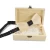 Import High-end mens  wooden bowtie set  with wooden gift box Customized wood bow tie and pocket square set from China