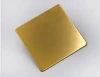 high end titanium gold  stainless steel sheet for ceiling elevator cabinet 201