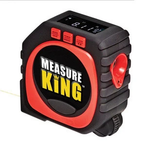 High Impact Laser Digital Tape Measuring Tool Measure King 3-in-1 Digital Tape Measure As Seen on TV