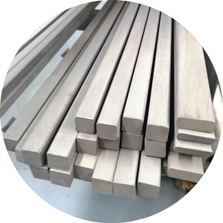 High polished pure titanium  price per kg bar titanium square bar