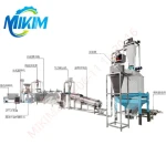 High productivity big Scale Twin Screw Dog Cat Food Pellet  Processing Extruder pet feed pellet making machine line for sale