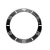 Import High Quality  38mm Insert Fit 40mm watch automatic Watch parts Ceramic Bezel from China