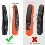 High Quality Anti-Slip Shatter-Resistant Silicon Smart TV Remote Control Protective Cover Case Use For LG Smart TV
