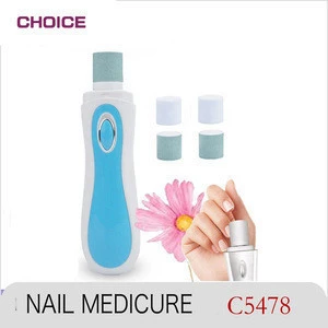 High Quality Battery Powered Nail Polisher Mini Portable Electric Manicure Pedicure Set