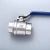 High quality China Made 2 pc Stainless Steel Ball Valve 2pc clamp ball valve