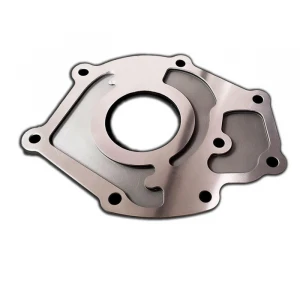 High quality CNC machining milling customized 2024 Billet Oil Pump Backing Plate for racing
