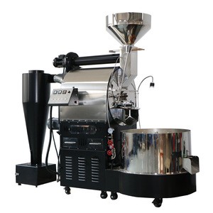High Quality Coffee Roaster Machine Pro Sample Baking Bread Maker 200kg plc 100kg 60kg 50kg Lpg Gas Coffee Roaster for Sale