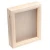 Import High quality Custom white square wooden  shadow  box photo frame from India