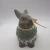 Import High quality fine garden decoration red clay Ceramic garden bunny decoration Stone look from China