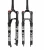 Import High quality fork mtb  26/27.5/ 29er bike suspension fork aluminium alloy mtb suspension fork from China