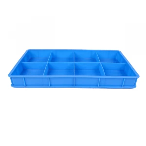 High Quality heavy duty plastic crates clear water crate colorful fruit