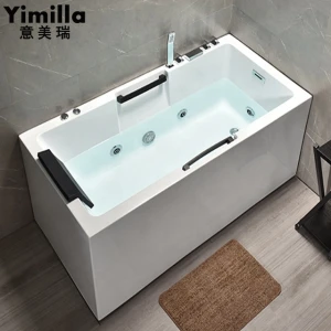 high quality hot tub free standing bathtub 1 person massage bathtub spa swimming pool