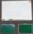 Import High quality Magnetic whiteboard green chalk writing black dry erase board eraser for classroom office from China