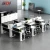 Import high quality modern office desk Factory supply l shaped table Writing desk from China