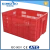 Import High quality plastic crate bulk industrial storage crates from China