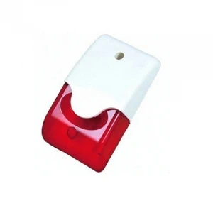 High Quality RED BLUE siren with strobe light For house CE ROHS