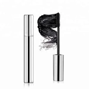 High Quality Silver Makeup Waterproof Cosmetics Mascara Private Label 3D Fiber No Logo Eyelash Extension Mascara