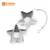 Import High Quality Stainless Steel Tea Filter Star Shape Tea Infuser Tea Strainer With Chain from China