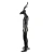 Import High quality window display  black color  Full Body antelope head  Male mannequin from China