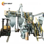 High Recovery Rate Lithium Ion Battery Recycling Machine Automobile Waste Battery Crushing Machinery