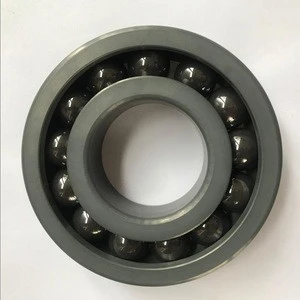 High Speed Full ZrO2 or Si3N4 608 2RS bearing / Hybrid ceramic bearings r188 10balls bearing