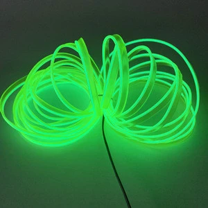 High technology DIY cosplay prop EL wire soft light with connectors environment friendly EL wire costume