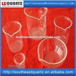 High temperature resistance quartz polygonous beaker according to drawing