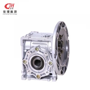 High Torque Stepper Motor Worm Gearbox Aluminum Shell Variable Wheel Drive Speed Reduction Gearbox