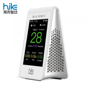 HIKE Air Quality Detector Model B6 Detect Temperature Humidity  Formaldehyde TVOC PM2.5 PM10 CO2
