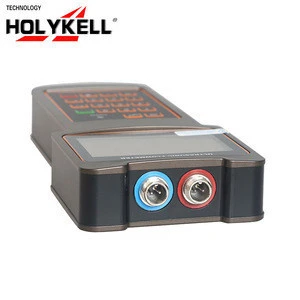 Holykell OEM HUF2000-H portable ultra sonic water flow meter measuring instrument 15mm-6000mm