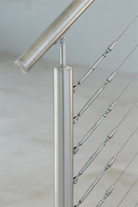Cable Railing With Wire Rope Clips Buy Home Decor Wired Accessories Cable Railing Stainless Steel Wire ...