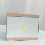 Home Decoration Small Enamel Metal Picture Frame Promotion Gift Wedding Photo Frame