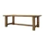 Home Furniture Rustic Strong Recycled Pine Solid Wood Dining Table