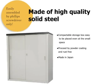 Home Tools Storage 132 Height Solid Steel Waterproof Durable Use Rust Free Exterior Home Storage For Indoor Or Outdoor Use