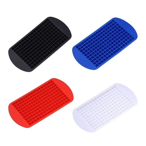 Hot 160 Grid Silicone Ice Cube Small Cube Ice Cube Mold Maker Food Silicone Ice Box