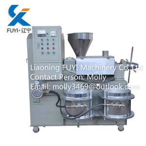 hot cold press soybean oil extruder/grape seed oil extraction machine/oil expeller