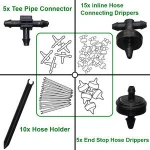 Hot DIY Garden Plants Micro Irrigation Kit Plastic Micro Garden Sprinkler Irrigation System Automatic Watering Garden Hose Kits