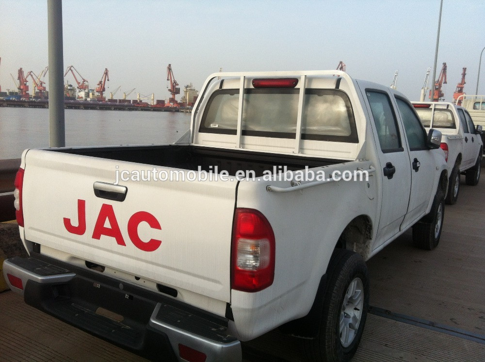 Hot model JAC 4*4 double cabin diesel type pick up with good price