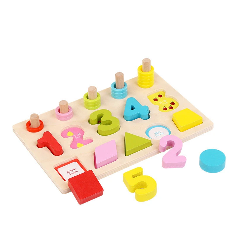 Hot New Product For 2020 Latest Wooden Toy Matching Board Educational Happy Kids Toy
