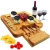 Import Hot Product Bamboo Cutting Board Square Durable Cheese Board Customizable Logos Bamboo Cheese Board from China