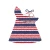 Import Hot Sale America Flag Print Frog Design Off Shoulder String Tie Stars And Stripes Little Kids Baby Girls Dress from China