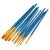 Import Hot Sale Art Supplies 10pcs Set Blue Pole Nylon Wool Gouache Watercolor Painting Pen Set from China