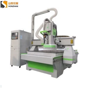 Hot sale ATC CNC router machine center with row drilling boring unit