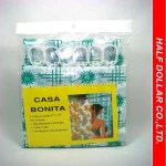Hot Sale Bathroom Shower Curtain with Hooks