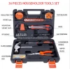 hot sale  DIY Household Hardware Repair Box Set Practical 36 pcs Tools set Combination Hand tool set