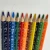 Import Hot Sale Eco- Friendly Recycled Jumbo Nature Poplar Wood Glitter Cute Standard Color Pencils Set For Kids from China