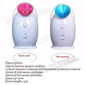 Hot Sale electric facial steamer for salon shop Heating Portable Ionic Facial Steamer With CE