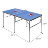 Hot sale folding outdoor Sophisticated technology custom made wide varieties table tennis table