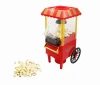 hot sale popcorn machine easy to operate hot air popper with wheel oil free